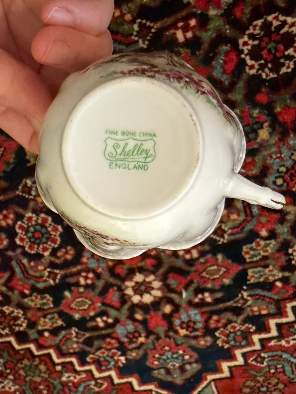 Rare Shelley England Fine Bone China cup and saucer - Picture 5 of 10